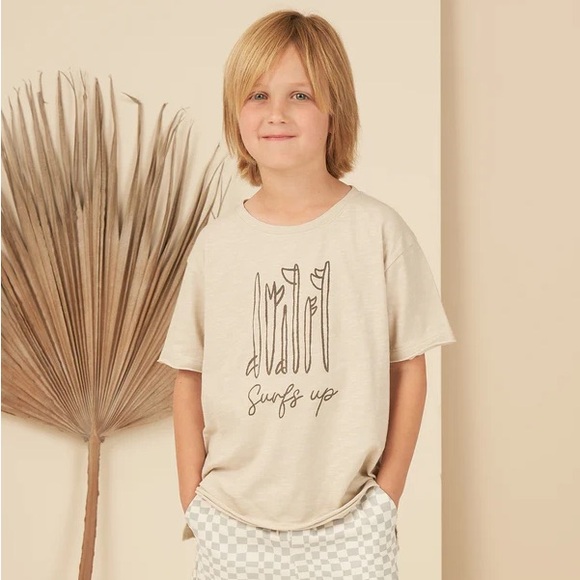 Rylee + Cru Raw Edge Tee - Of The Sea
